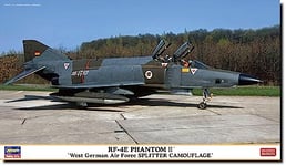 Hasegawa-1/72 RF-4E Phantom II, Bundesluftwaffe, Splitter T Kit de modélisme, 2445, Multicolore