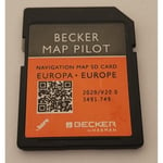 Carte SD GPS Mercedes Becker Map Pilot - Europe v20 2020 - (M054, M075, M07, M083, M084, M085, M092, M097)