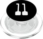 Numéro Eleven #11 Uniforme d'équipe sportive anniversaire anniversaire PopSockets PopGrip pour MagSafe