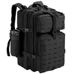 SHANNA Sac a Dos Militaire Tactique 45L, Sac à Dos Chasse Sac à Dos de Trekking, Sac à Dos Armée Molle Assaut Pack Sac à Dos de Combat pour Randonnée en Plein Air Camping Pêche Chasse Escalade