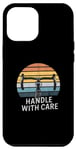 Coque pour iPhone 12 Pro Max Handle With Care Jeu de puns pour vélo Produit amusant