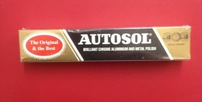 Autosol Solvol Chrome Polish Cleaner Aluminium & Metal Paste tube 75ml