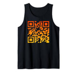 Trump Dance Troll QR 45/47 Funny President Trump Dance Code Tank Top