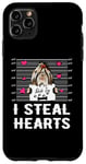 Coque pour iPhone 11 Pro Max Shih Tzu I Steal Hearts Valentine Dog Funny Valentines Day