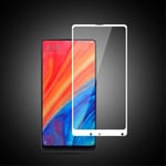 Xiaomi Mi Mix 2s MOCOLO Complete Dekseling Herdet Glass Skjermbeskytter med Hvit Ramme