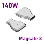 Adaptateur De Charge Rapide Pour Magsafe 3 2 1 Macpleair Pro,Alliage Magnétique,Usb Type C Pd,Indicateur Led,Convertisseur De Prise Magnétique,140w - Type Ad217 Magsafe 3