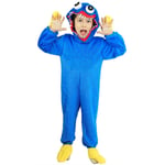 Kids Poppy Playtime Huggy Wuggy Cosplay Cosplay Kostym blue M