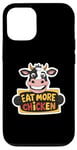 Coque pour iPhone 13 manger plus de poulet