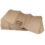 10 Dust Bags for Swirl VAC 130 K 222 (30 l) R 24 Uni 30 Hoover