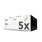 5x MWT Pro Toner pour Canon Imagerunner C1325iF 16.5K Noir + 11.5K Cmy