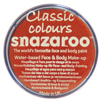 Snazaroo ORANGE 18ml FACE PAINT Fancy Dress Stage Make Up Sponges Brushes Paints