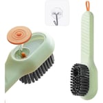 Ccykxa - 173×45×60)Brosse de Nettoyage pour Chaussures, Brosse à Chaussures Liquide Multifonctionnelle Type de Presse Appuyez, Brosse de Lavage de