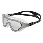 arena Lunettes de Natation Adultes The One Mask , Antibuée, Mixtes, Masque avec Verres Larges, Protection contre les UV, Pont de Nez Auto-ajustable