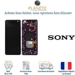 Original Ecran LCD Complet Pour Sony Xperia XZ3 Rouge Avec Châssis