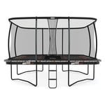 BERG Trampoline Pro Bouncer Reg 5x5 Med sikkerhetsnett Deluxe XL