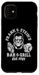 Coque pour iPhone 11 Les gars drôles de la fête d'Halloween du Frank and Steins Bar and Grill