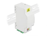 DELOCK – Optical Fiber Connection Box for DIN Rail 4 x SC Simplex or LC Duplex (86543)