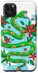 Coque pour iPhone 11 Pro Max Bonne année chinoise - Symbole serpent vert Nouvel An 2025