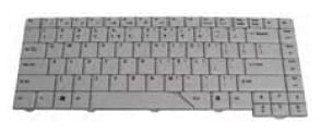 Acer Tastatur - Spansk - hvit - for Aspire 4220  43XX  4520  47XX  4920  5220  53XX  5520  57XX  59XX