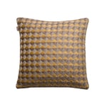 GANT Home Kuddfodral Geometric Suede Brown