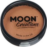 Pro Face  Body Paint Cake Pots by Moon Creations - Light Brown - Professional Wa