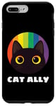 iPhone 7 Plus/8 Plus Rainbow Cat Ally: Celebrating LGBTQ+ Unity - Pride Month Case