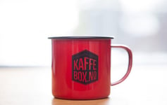 KaffeBox Enamel Coffee Mug v.1