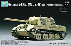 Trumpeter 1/72 German SdKfz 186 Jagdtiger Tank (Porschel) (US IMPORT)