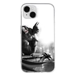 ERT GROUP mobile phone case for Iphone 14 original and officially Licensed DC pattern Batman 017 optimally adapted to the shape of the mobile phone, case made of TPU