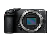 Nikon Z 30, 20,9 Mp, 5568 X 3712 Pixlar, Cmos, 4K Ultra Hd, Pekskärm, Svart