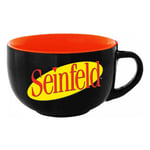 Seinfeld Logo Two Tone Soup Mug 600mL Capacity Official Warner Bros Merchandise