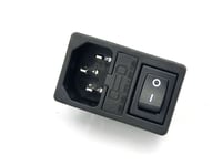 Flashforge Dreamer / Inventor Power Socket with On/Off Switch