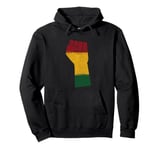 African Map Fist Black History Month Celebration Culture Pullover Hoodie