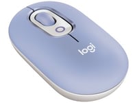 Logitech POP Icon, Silent Touch, Bluetooth/Bolt, 4000 dpi - Lila