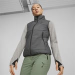 Puma Womens SEASONS PrimaLoft Running Vest - Black Fleece - Size Large