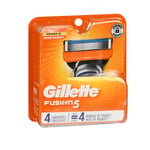 Gillette Fusion Power Cartridges 4 each By Gillette