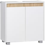 Bathroom Sink Cabinet, Floor Standing Under Sink Cabinet Double Doors