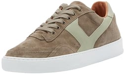 PANTOFOLA D’ORO 1886 Mixte Santiago Chaussure de Gymnastique, Taupe Menthe, 42 EU