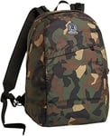 Invicta Backpack, CAMO, Eco-friendly Knapsack, Book Bag, for Teen, Girls&Boys, Large Capacity, For School, Sport, Free Time, Double-Sided, Italian Design, green