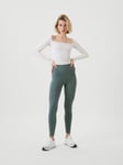 Björn Borg Studio High Waist Comfort Tights Green, XXL