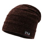 ZCZWQ Le Nouvel Automne et l'hiver Bonnet de Laine Chaude de Velours chenillé Chapeau tricoté Hommes (Color : 4)