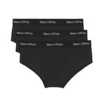 Marc O Polo Panty Truser 3P Svart bomull X-Large Dame