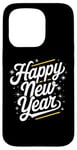 Coque pour iPhone 15 Pro Bonne année, nouvelle année nouvelle fête 2025 Celebrations Party