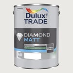 DULUX TRADE DIAMOND MATT WHITE MIST 5L