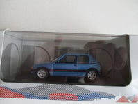 YOUNGTIMER MINIATURE 1/43 ODEON 139 PEUGEOT 205 GTI 1.9 1988 BLEUE