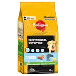 Pedigree Professional Nutrition Junior siipikarja & vihannekset - Säästöpakkaus: 2 x 12 kg