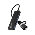 OBERSTER Hub USB C, Adaptateur USB Splitter 5Gbps Data Hub pour iMac Pro,Xbox,Ps4,Dell, HP, Surface Pro, Notebook PC, 4-Port USB C Splitter pour MacBook Pro/Air