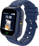 Montre Connectée Enfant Avec Carte Sim, Montre Téléphone Enfant Avec Appel Sos Sms 25 Jeux Message Appareil Photo Musique Alarme Podomètre Calculatrice Lampe,Montre Cadeau Parfait Pour Garçons Filles