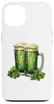 iPhone 13 St. Patricks Day Paddys Design Fun to Beers Whiskey Party Case