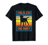 Childless Dog Daddy for President 2024 Black Lab Dad T-Shirt